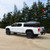 White 2018 Toyota Tundra with Black Rhino Armory Wheels