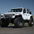 White 2016 Jeep Wrangler with Black Rhino Armory Deep Dish Rims