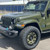 2022 Jeep Gladiator with Black Rhino Atlas Green Rims