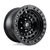 Fuel 1PC D101 ZEPHYR BEADLOCK 5X127 17X9 -15 MATTE BLACK