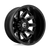 Fuel 1PC D538 MAVERICK 8X210 24X8.25 -246 MATTE BLACK MILLED