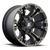Fuel 1PC D569 VAPOR 5X139.7/5X150 17X9 +1 MATTE BLACK DOUBLE DARK TINT