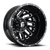 Fuel 1PC D581 TRITON 8X200 20X8.25 -176 GLOSS BLACK MILLED