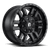 Fuel 1PC D596 SLEDGE 8X165.1 18X9 -12 MATTE BLACK GLOSS BLACK LIP