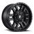 Fuel 1PC D596 SLEDGE 8X165.1 20X9 +1 MATTE BLACK GLOSS BLACK LIP