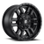 Fuel 1PC D596 SLEDGE 8X170 22X10 -18 MATTE BLACK GLOSS BLACK LIP