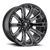 Fuel 1PC D598 DIESEL 5X139.7 20X10 -18 GLOSS BLACK MILLED