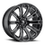Fuel 1PC D598 DIESEL 6X139.7 20X9 +20 GLOSS BLACK MILLED
