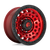 Fuel 1PC D632 ZEPHYR 8X180 18X9 -12 CANDY RED BLACK BEAD RING