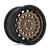 Fuel 1PC D634 ZEPHYR 5X100 17X8 +38 MATTE BRONZE BLACK BEAD RING