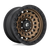 Fuel 1PC D634 ZEPHYR 6X135 17X9 +1 MATTE BRONZE BLACK BEAD RING