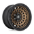 Fuel 1PC D634 ZEPHYR 5X127 18X9 +1 MATTE BRONZE BLACK BEAD RING