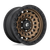 Fuel 1PC D634 ZEPHYR 8X180 20X9 +1 MATTE BRONZE BLACK BEAD RING