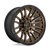 Fuel 1PC D681 REBEL 8X180 22X10 -18 MATTE BRONZE BLACK BEAD RING