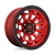 Fuel 1PC D695 COVERT 8X170 20X10 -18 CANDY RED BLACK BEAD RING