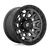 Fuel 1PC D716 COVERT 6X120 17X8.5 +14 MATTE GUN METAL BLACK BEAD RING