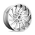 Fuel 1PC D743 SABER 8X180 22X10 -18 CHROME