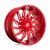 Fuel 1PC D745 SABER 5X139.7 20X10 -18 CANDY RED MILLED