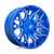 Fuel 1PC D770 TWITCH 8X170 20X10 -18 ANODIZED BLUE MILLED