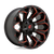 Fuel 1PC D787 ASSAULT 6X135/6X139.7 18X9 +19 MATTE BLACK RED MILLED