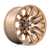 Fuel 1PC D805 FLAME 5X127 20X9 +1 PLATINUM BRONZE