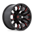 Fuel 1PC D823 FLAME 8X165.1 20X9 +1 GLOSS BLACK MILLED WITH CANDY RED