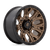 Fuel 1PC D826 TRACTION 6X139.7 20X10 -18 MATTE BRONZE WITH BLACK RING