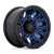 Fuel 1PC D827 TRACTION 5X127 17X9 -12 DARK BLUE WITH BLACK RING