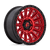 Fuel 1PC D834 CYCLE 6X139.7 20X9 +1 CANDY RED WITH BLACK RING
