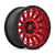 Fuel 1PC D834 CYCLE 6X139.7 20X9 +1 CANDY RED WITH BLACK RING