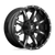 Fuel 2PC D251 NUTZ 8X180 20X10 -19 MATTE BLACK MILLED