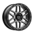 KMC KM544 MESA 6X114.3 17X9 +18 SATIN BLACK WITH GRAY TINT