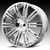 KMC KM677 D2 BLANK 19X8.5 +35 CHROME