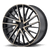 KMC KM697 NEWTON 5X120 20X9 +38 SATIN BLACK W/ MACHINED FACE AND TINTED CLEAR