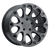 Level 8 IMPACT 5X127 15X8 -24 MATTE BLACK