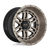 Moto Metal MO800 DEEP SIX 6X139.7 20X12 -44 SATIN BLACK WITH BRONZE TINT