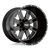 Moto Metal MO962 8X180 20X12 -44 GLOSS BLACK MILLED