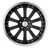 WORK Equip E10 Black Anodized Wheel — Front Face