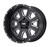 Moto Metal MO972 5X127 17X9 -12 SATIN BLACK MILLED