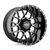Moto Metal MO986 SIEGE 8X180 20X9 +18 GLOSS BLACK MACHINED