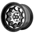 Moto Metal MO990 ROTARY 5X127 20X12 -44 GLOSS BLACK MACHINED