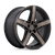 Niche 1PC M271 TERAMO 5X112 20X11 +44 MATTE BLACK WITH DOUBLE DARK TINT FACE