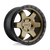 Rotiform 1PC R150 SIX-OR 6X135 17X9 +1 MATTE BRONZE BLACK BEAD RING