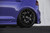 Blue Volkswagen Golf R with Rotiform TUF-R Wheels