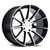 Ruff RS2 5X114.3 18X10 +40 GLOSS BLACK W/ MACHINED FACE