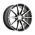 Ruff BURNOUT 5X100/5X114.3 18X8 +38 GLOSS BLACK W/ MACHINED FACE