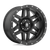 XD XD128 MACHETE 5X114.3 16X8 +0 SATIN BLACK WITH REINFORCING RING