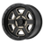 XD XD133 FUSION OFF-ROAD 8X165.1 18X9 +0 SATIN BLACK MACHINED WITH DARK TINT CLEAR COAT