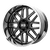 XD XD201 GRENADE 6X135 22X10 -18 GLOSS BLACK MILLED CENTER CHROME LIP