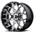 XD XD203 CHOPSTIX 6X135 20X10 -18 CHROME CENTER GLOSS BLACK MILLED LIP